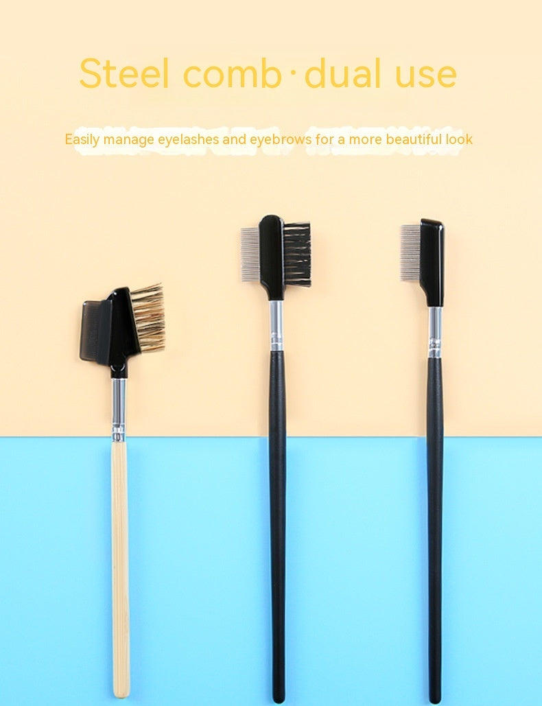 Steel Needle Lash Comb Mascara Brush Single Makeup