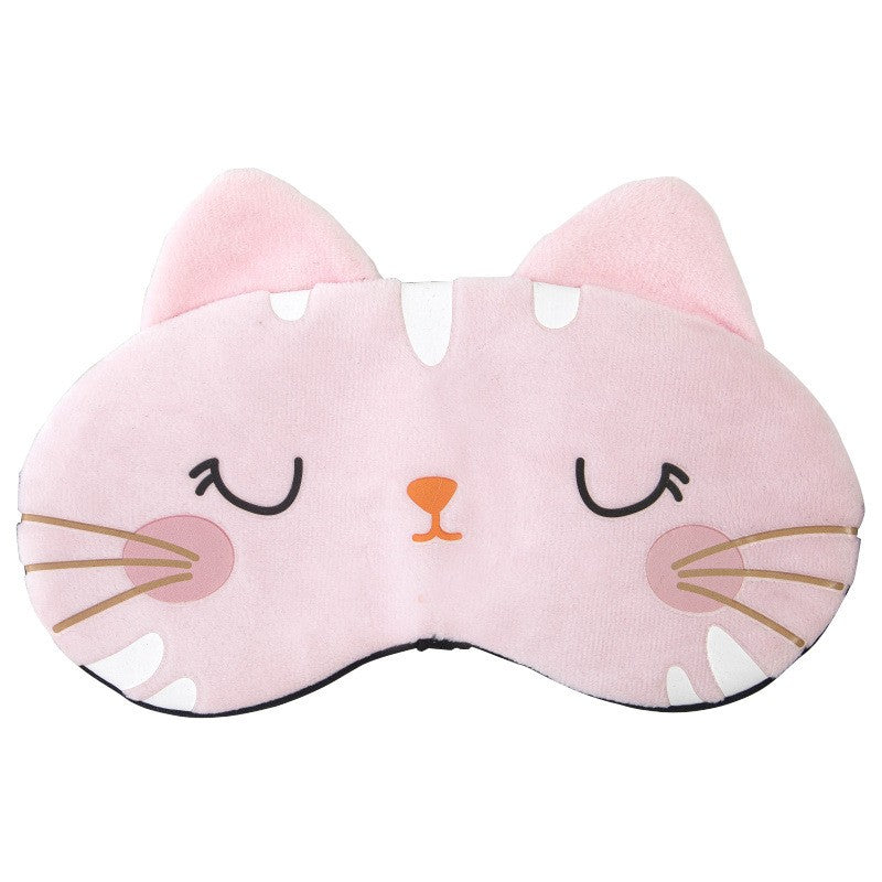 Cartoon Cute Plush Sleeping Eye Mask