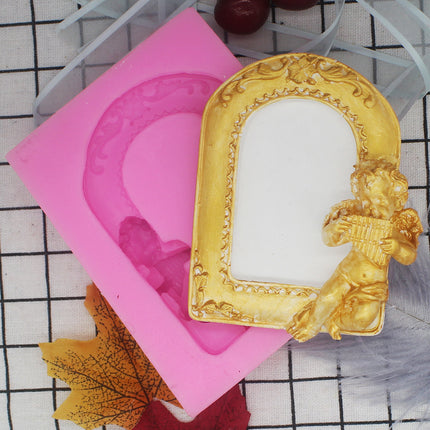 Photo frame silicone mold