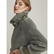 Fashionable Short Silhouette Fur Coat For Women