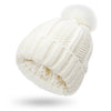 Fashion Stretchy Satin Lined Skull Knit Hats Beanie Hat For Women