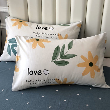 Cotton printed four-piece bedding set