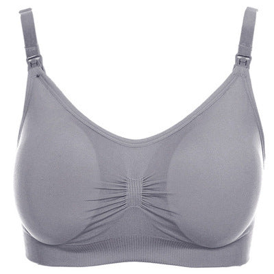 Pregnant women Nursing Bra Without rimsbuckle Smooth One-piece Cotton Large size Nursing Bra Underwear Bra