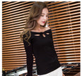 Cutout short sleeve t-shirt