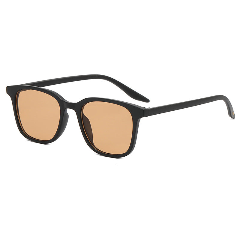 Retro Style Light-colored Sunglasses For Women