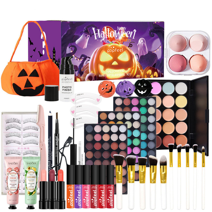 Halloween Lip Gloss Eye Shadow Makeup Set