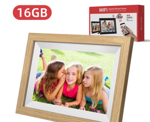 Frameo Electronic Digital Photo Frame 101156-inch Wifi Smart IPS Touch Screen Mobile App Send Pictures