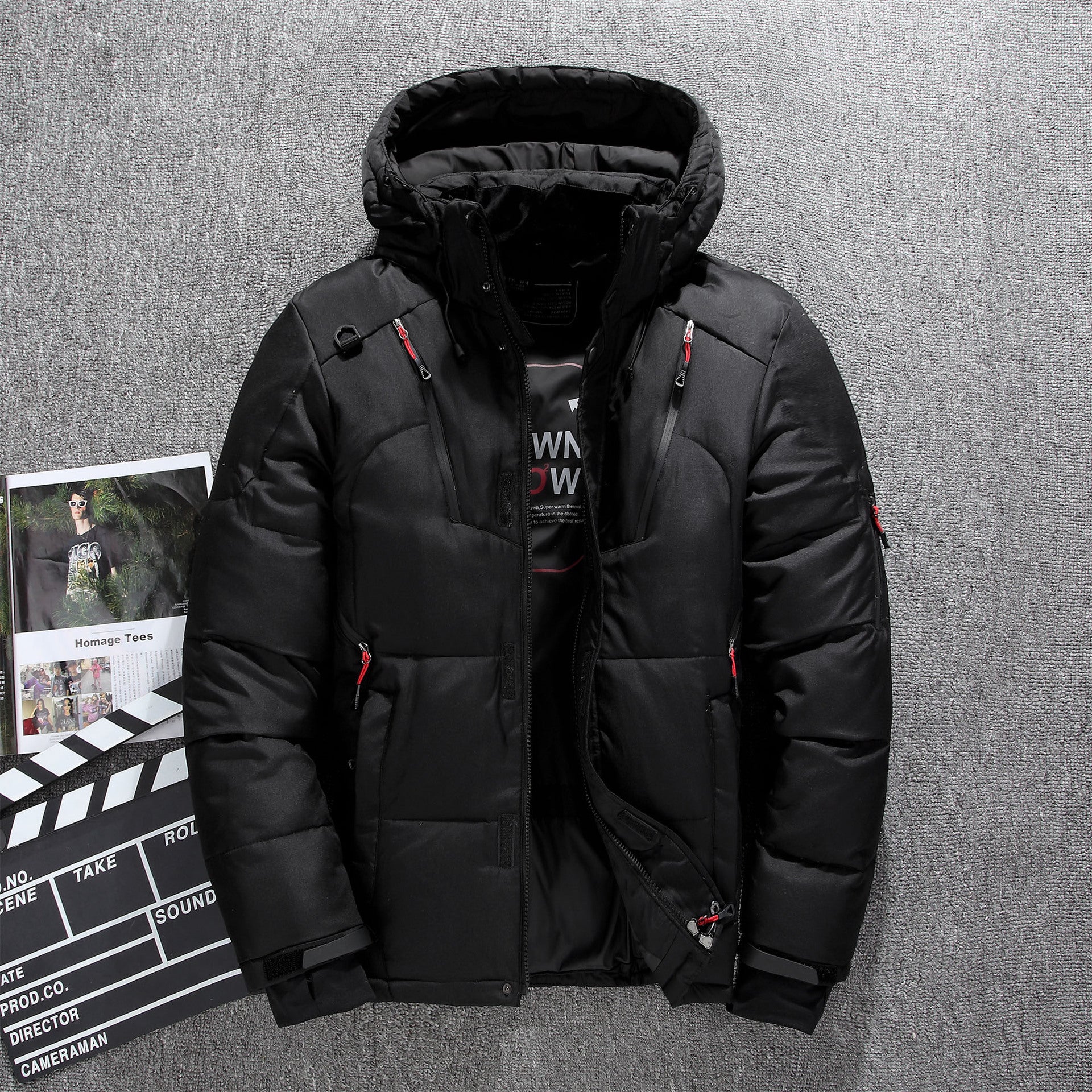 Jacket Down Jacket Hooded Jacket