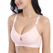 Nursing Underwear Bra Anti-Sagging Postpartum No Steel Ring Gathers Front Buckle