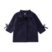 Girls long woolen coat