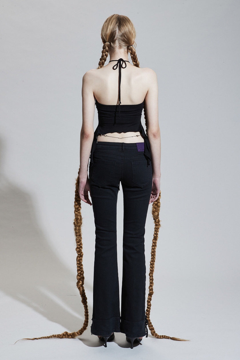 European And American Super Spice Strap Top