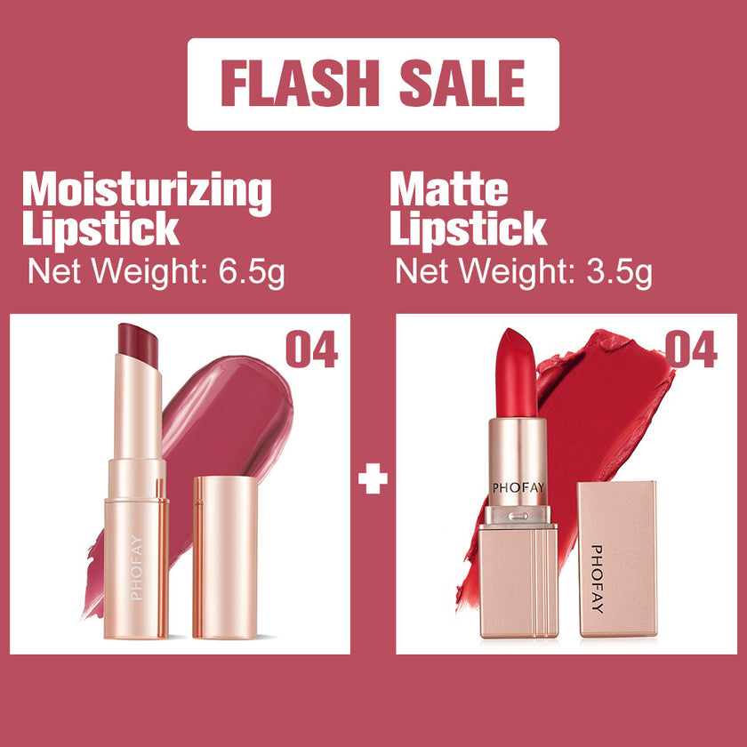 PHOFAY Moisturizing Lipstick And Matte Lipstick