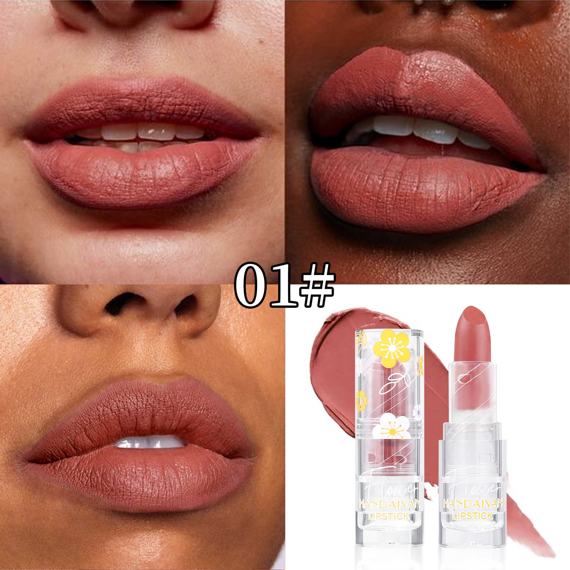 Matte Lipstick 12 Colors Handaiyan Makeup Matte Waterproof