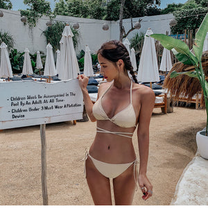 Women's split bikini