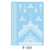 Lace tattoo stickers