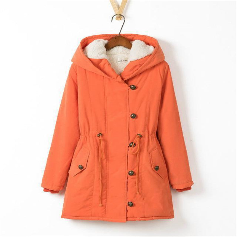 Hooded coat