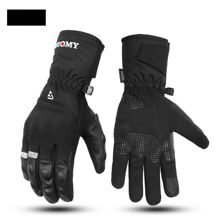 Waterproof Warm Four Seasons Winter Motorcycle Riding Gloves