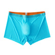 Men's Ice Silk Orange Edge Seamless Underwear Boxers
