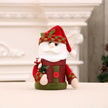 Christmas Supplies Linen Gift Jar Ornament Gift Box Christmas Candy Box
