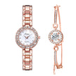 Watches-Set Bangle Clock Bracelet Wrist-Watch Quartz Women Fashion Ladies Brand Luxury