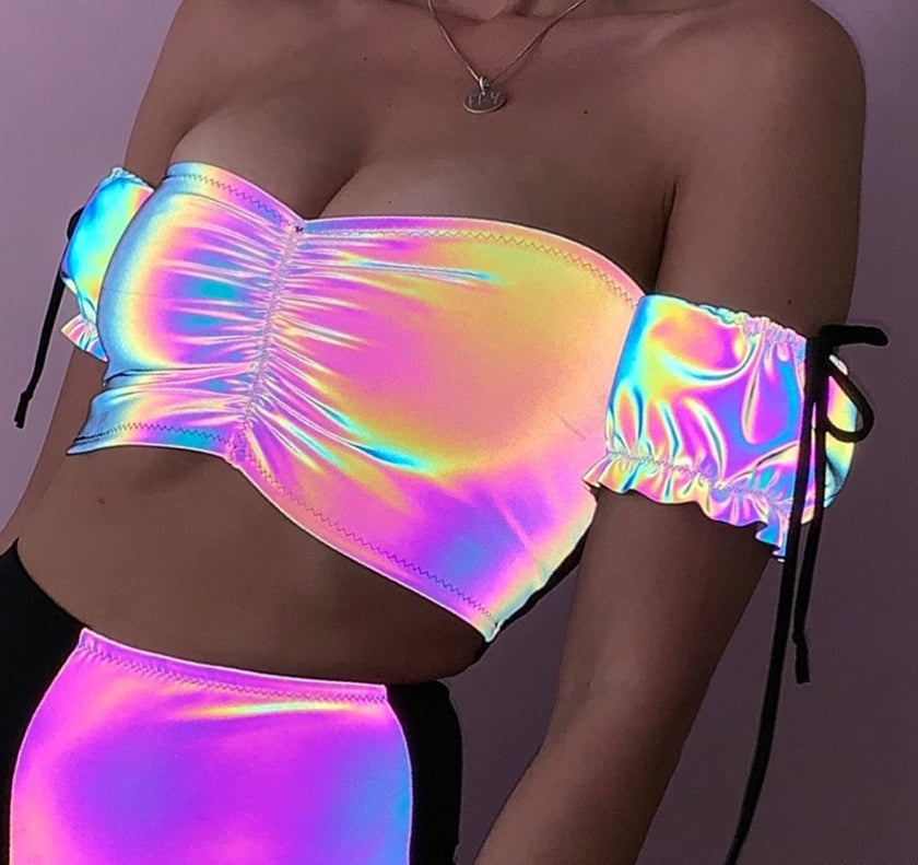 Color reflective low chest wrapped chest