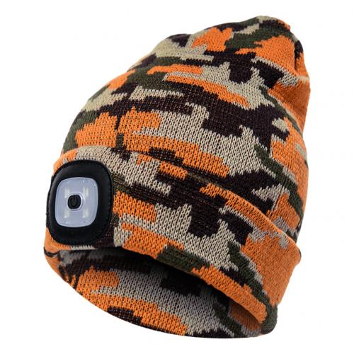 LED Knit Hat Button Cell Type Knitted Hat