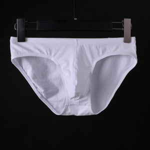 Men's Triangle Cotton Underwear Low Waist Sexy U Pouch