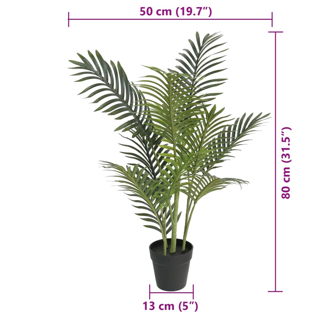 Artificial Palm Tree 80 cm PP