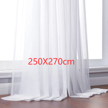 Pure Color Curtain Glass Screen Transparent Window Screen