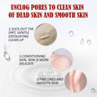 Exfoliating gel gently removes dead chicken skin