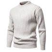 Men's Knitwear Solid Color Round Neck Fashion Sweater