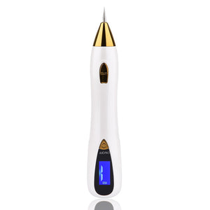 Small White Point Pen Tool Skin Care Laser Mole Tattoo Freckle Removal Pen LCD Sweep Spot Mole Removing