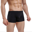 Solid Color Men's Boxer One Piece Ice Silk Boxer Underwear