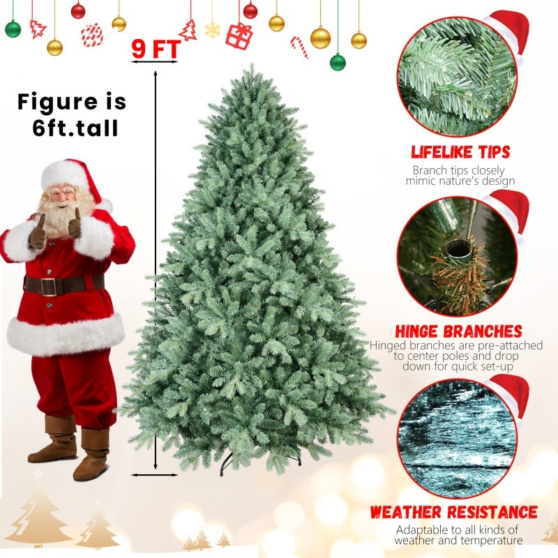PE, PVC Christmas Tree, Green