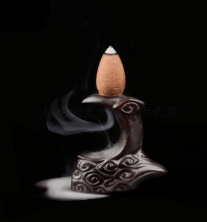 Small Incense Burner Watch Backflow Incense Burner Sandalwood
