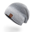 Knitted Gradient Tie-dye Warmth Rainbow Fashion Woolen Hat Women