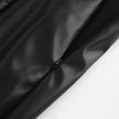 Leisure Split High Waist Leather Skirt