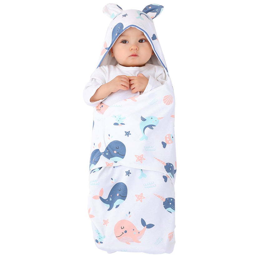 Newborn Baby Delivery Room Butterfly Swaddle Sleeping Bag Pure Cotton