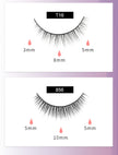 Reusable Magnetic Self-Adhesive Eyelashes No Eyeliner Or Glue Needed False Lashes Stable And Easy To Put On Natural Look And Waterproof Fake Eyelashes