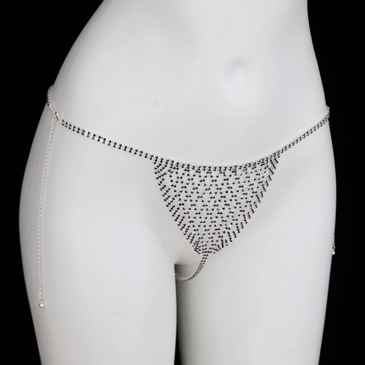 Personalized Beach Party Sexy Bikini Rhinestone Underwear Body Chains Women