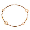 Fashionable All-match Ethnic Style Accessories Bohemian Vacation Style Random Wooden Bead Beaded Grass Woven Long Necklace