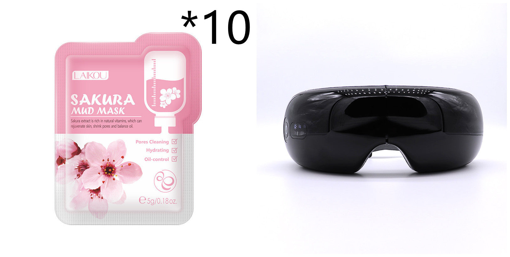 New Children's Hot Compress Eye Protection Massage Eye Mask