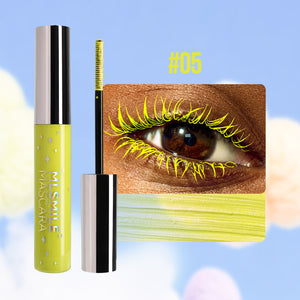 Color Mascara Pearlescent Thin And Glittering Waterproof Not Smudge