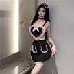 Sexy Lingerie Uniform Seductive Love Maid Pajamas For Women