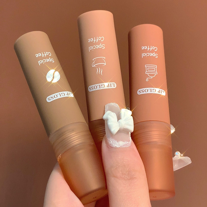 Moisturizing, Non-fading Matte Coffee Lip Glaze