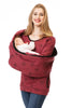 New Nursing Wear Printed Round Neck Maternity Wear