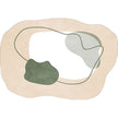 Shaped Irregular Carpet Living Room Coffee Table
