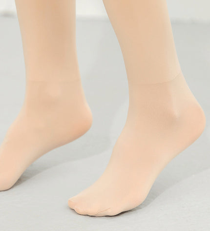 Bare Leg Sock Artifact Flesh Colored Velvet Leggings