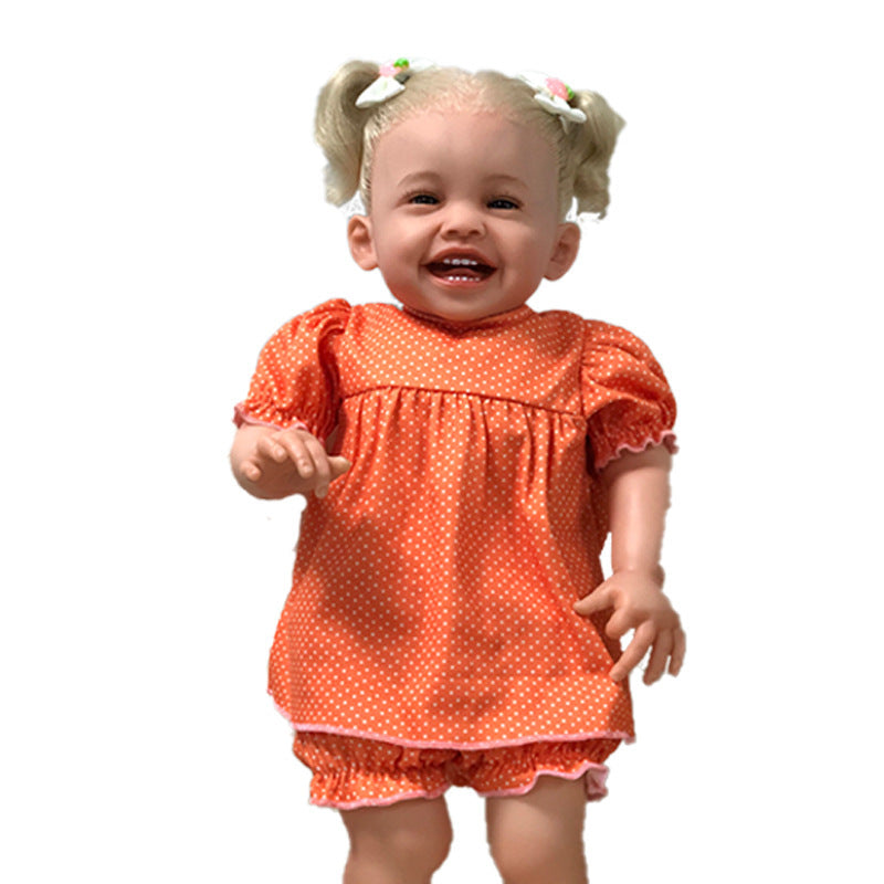 Rebirth Simulation Baby Silicone Doll Toy