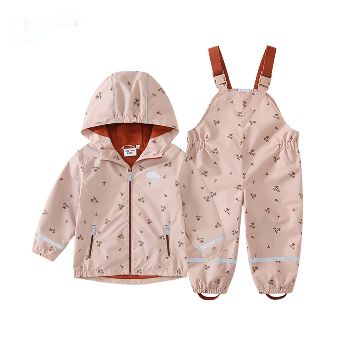 Children's Suit Coat Top Shell Jacket Jacket Outdoor Raincoat Rain Pants